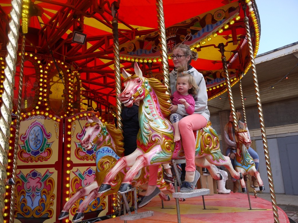 Carousel at Dismaland 1