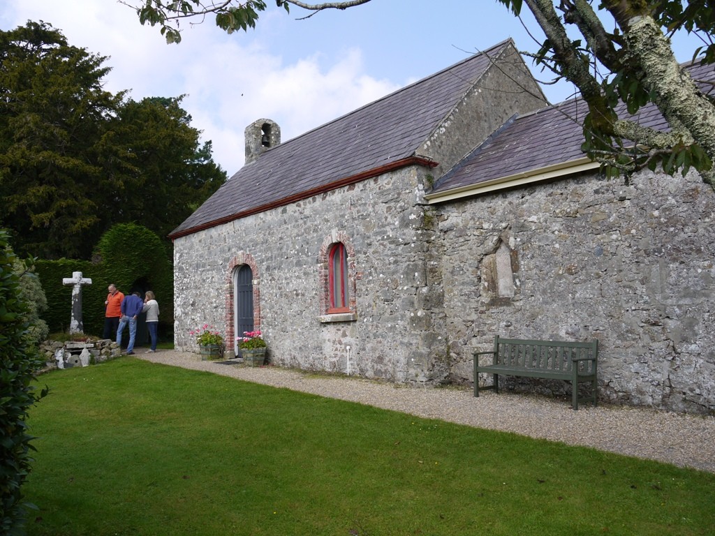 The chapel at Upton Castle