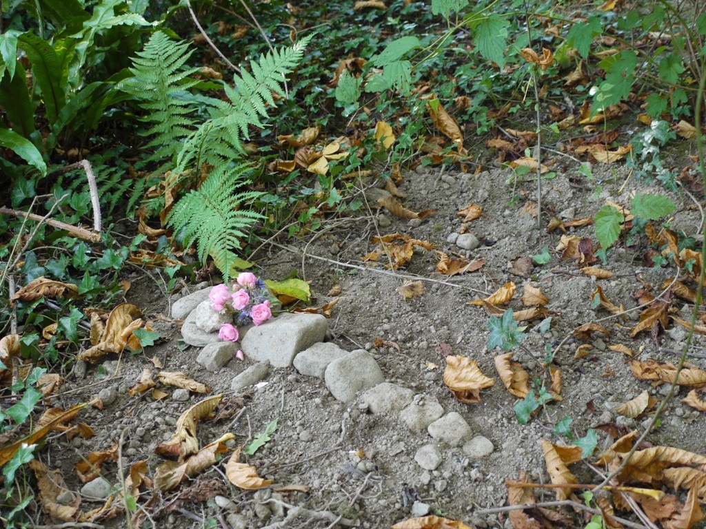 Bertha's grave